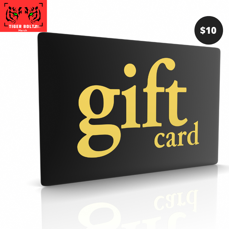 Tiger Boltz Gift Card