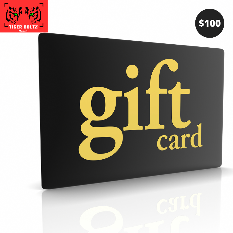 Tiger Boltz Gift Card