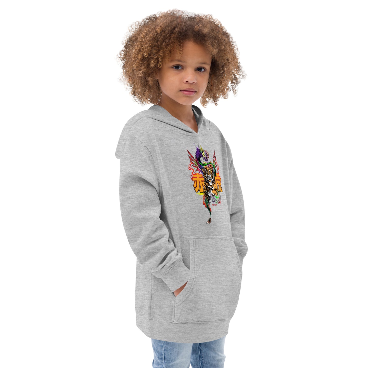 Tiger's Birth Kids Fleece Hoodie